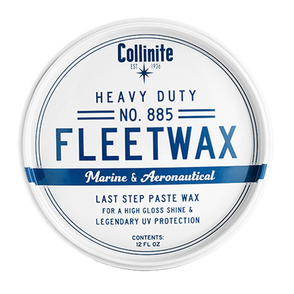 Collinite No. 885 Fleetwax paste wax tin