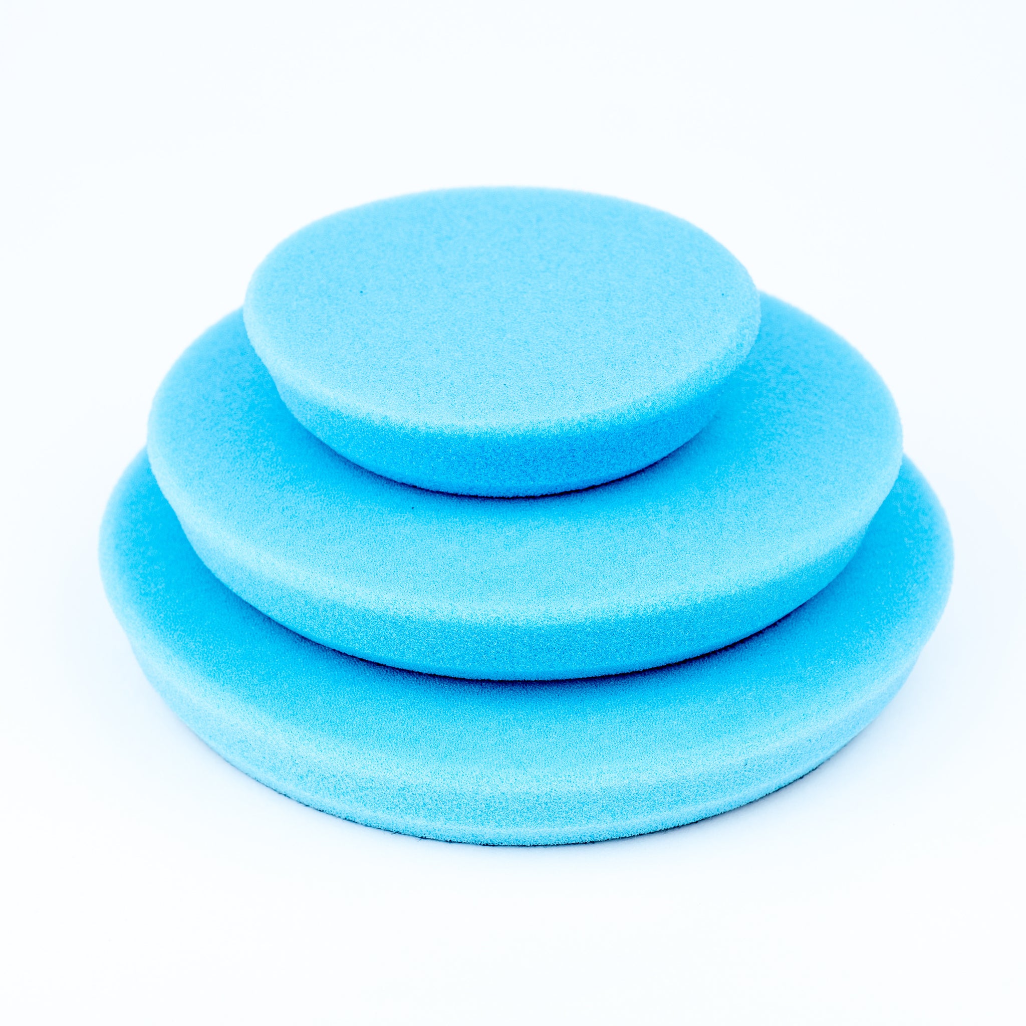 ShineMate - Blue Foam Flat Intermediate Pad